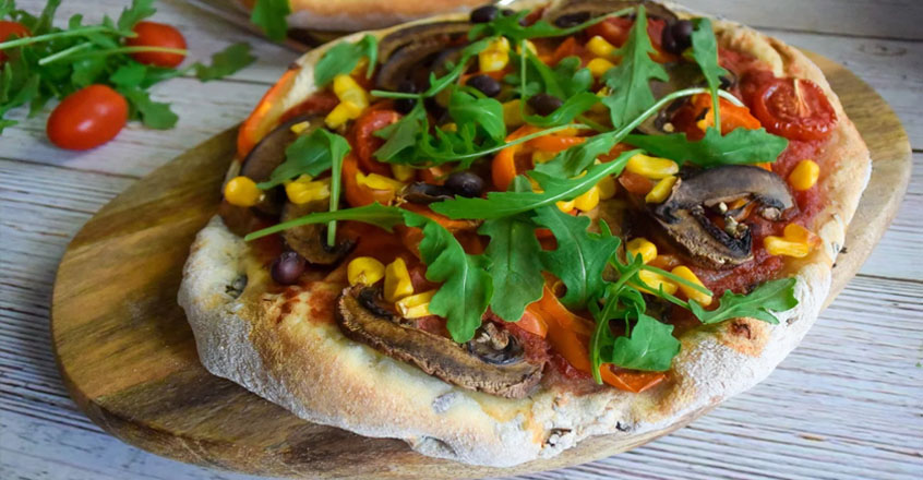 Whole Wheat & Black Bean Pizza Dough