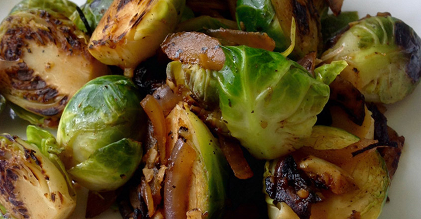 Caramelized Smoky Brussels Sprouts - Plant-Based Diet ...