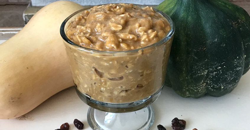 Pumpkin Spice Overnight Oats