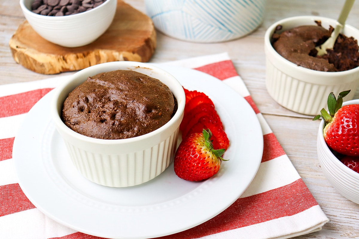 Chocolate Molten Lava Soufflé