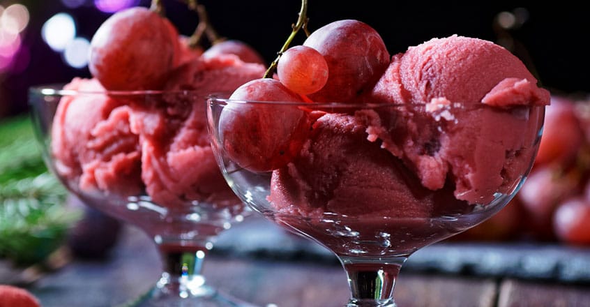 Grape Nice Cream