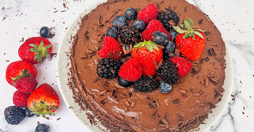 Vegan Chocolate Cheesecake